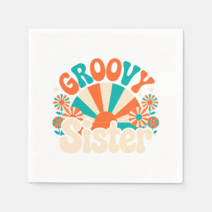 Groovy Sister Boho Vibes (2) Serviette
