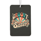 Groovy Sister Boho Vibes Autolufterfrischer (Rückseite)