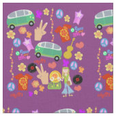 Groovy-Sixties-Mega-Muster Stoff (Nahaufnahme)