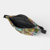 Groovy Sixties psychedelische Bauchtasche (Offen)