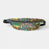 Groovy Sixties psychedelische Bauchtasche (Vorderseite)