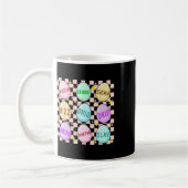 Groovy Skibidi Ostern Egg Funny Rizz Meme Oster H Kaffeetasse (Links)