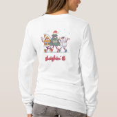 Groovy Snowman & Friends T-Shirt (Rückseite)