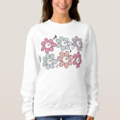 Groovy Snowmen Sweatshirt (Vorderseite)