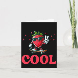 Groovy So Berry Cool Fruchtliebhaber Erdbeersaison Karte