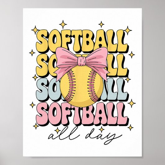 Groovy Softll Kokette Bow Softll Liebhaber Softll Poster (Vorne)