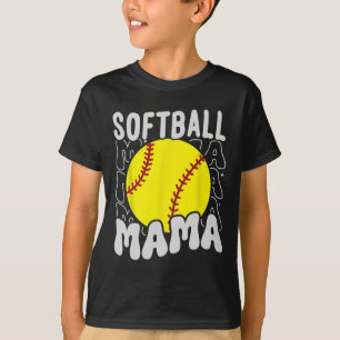 Groovy Softll Mama Softll Töchter Spiel Mütter D T-Shirt
