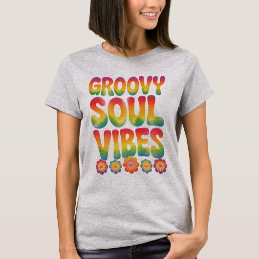 Groovy Soul Vibes T-Shirt (Vorderseite)