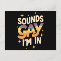 Groovy Sounds Gay I bin in LGBT Rainbow Pride
