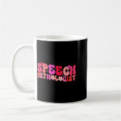 Groovy Speech Pathologist Speech Language Therapy Kaffeetasse (Links)