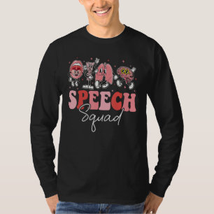 Groovy Speech Therapy Sprachtherapeut T-Shirt