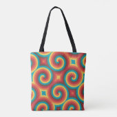 Groovy Spiral Symphony Tasche (Rückseite)