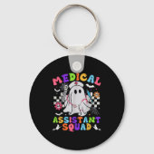 Groovy Spooky Medical Istant Squad Niedlich Hallow Schlüsselanhänger (Vorderseite)