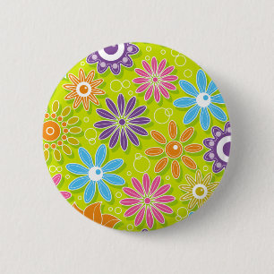 Groovy Spring Blume Power Button