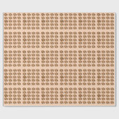 Groovy Spuk-Saison Retro-Halloween-Geschenk Geschenkpapier (Flach)