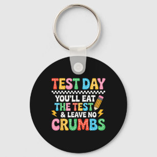 Groovy Staar Staat Test Tag Motivation Du Wirst Di Schlüsselanhänger