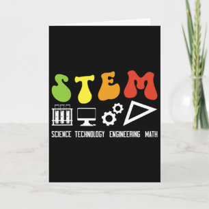 Groovy Stem-Lehrer-Schätzung Stem-Unterricht Karte