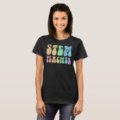 Groovy STEM LEHRER Technologie Crew STEM Squad Tee (Vorne ganz)