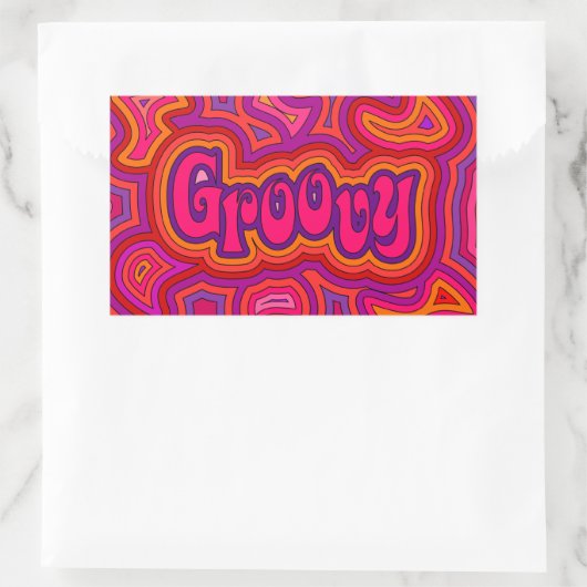 Groovy Sticker (Tasche)