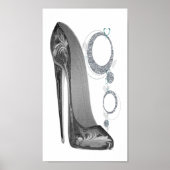 Groovy Stiletto und Sparkle Bling Poster (Vorne)