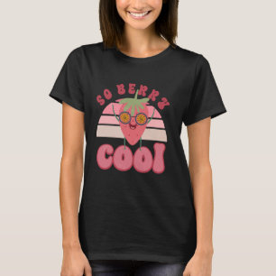 Groovy Strawberry so Berry Cooles Obst Lover Kid t T-Shirt