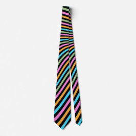 Groovy Stripes Design Krawatte