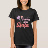 Groovy Sucker für Daten Bcby Valentine Verhalten d T-Shirt (Vorderseite)