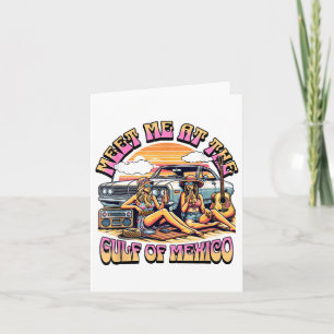 Groovy Summer Golf von Mexiko Forever Beach Golfo Karte