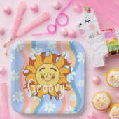 Groovy Summer Pappteller (Party)