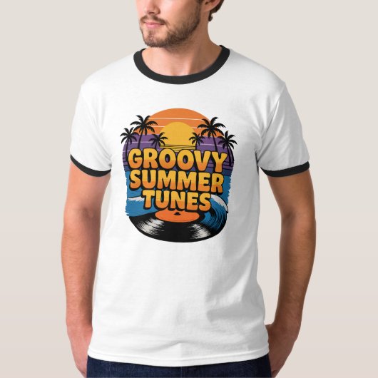 Groovy Summer Tunes T-Shirt (Vorderseite)