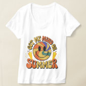 Groovy Summer Vibes Smiley T-Shirt (Ablage )