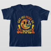 Groovy Summer Vibes Smiley T-Shirt (Ablage )