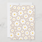 Groovy Sunshine Einladung zum Geburtstag (Rückseite)