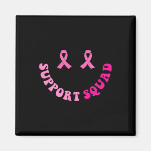 Groovy Support Squad Brustkrebs Bewusstsein 2 Kind Magnet