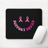 Groovy Support Squad Brustkrebs Bewusstsein 2 Kind Mousepad (Mit Mouse)
