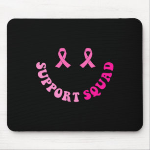 Groovy Support Squad Brustkrebs Bewusstsein 2 Kind Mousepad