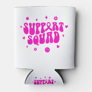 Groovy Support Squad Brustkrebs Bewusstsein, wir Dosenkühler