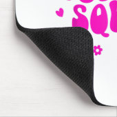 Groovy Support Squad Brustkrebs Bewusstsein, wir Mousepad (Ecke)