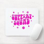 Groovy Support Squad Brustkrebs Bewusstsein, wir Mousepad (Mit Mouse)