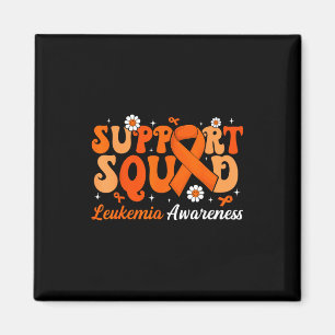 Groovy Support Squad Leukämie-Bewusstseinsmonat Vi Magnet