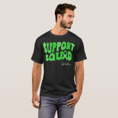 Groovy Support Squad Lymphom-Bewusstsein T-Shirt (Vorne ganz)
