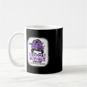 Groovy Support Squad Messy Bun Bauchspeicheldrüsen Kaffeetasse (Links)