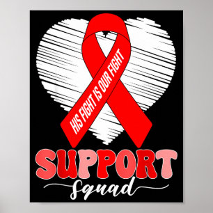 Groovy Support Squad Sein Kampf ist unser Kampf He Poster