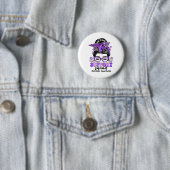 Groovy Support Squad Unordentlicher Dutt Frauen Üb Button (Beispiel)