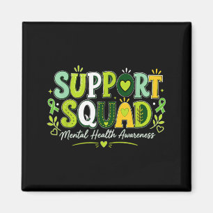 Groovy Support-Team Grünes Bewusstsein für psychis Magnet
