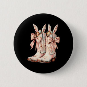 Groovy Süße Oster-Eier Stiefel Western Cowboy Howd Button