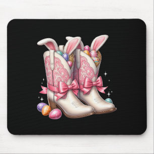 Groovy Süße Oster-Eier Stiefel Western Cowboy Howd Mousepad