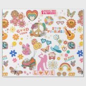 GROOVY SWIFT-STYLE DECOR   GESCHENKPAPIER (Flach)