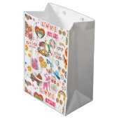 GROOVY SWIFT-STYLE DEKO GESCHENKTÜTE (Vorderseite Schrägansicht)