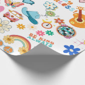 GROOVY SWIFT-STYLE DEKORATION GESCHENKPAPIER (Ecke)